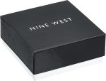 Nine West Women's Boxed Bracelet Pave Heart Stretch - Image 3